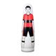harayaa Inflatable Football Training Mannequin,Training Obstacle Mannequin,Free Kick,Punching Bag,Football Trainer Tumbler Adults, Red