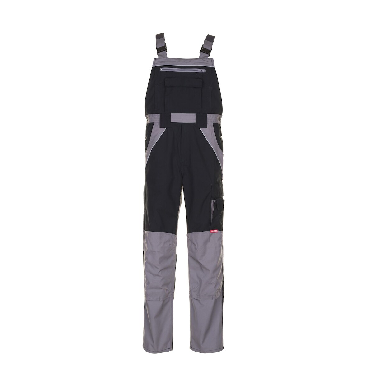 PLANAM Arbeitshose Latzhose Plaline schwarz/zink Größe 25 Image