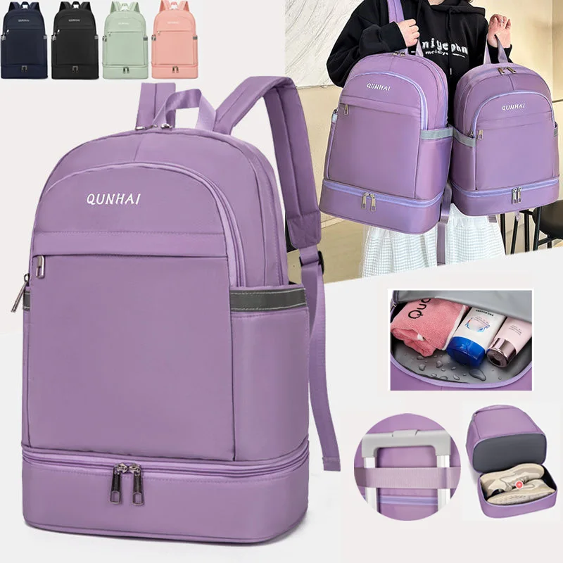 Yoga-Gymnastik-Rucksack, Reisetasche für Damen und Herren, Fitness-Training, Strand, Pool, Trocken- und Nassschuhe, Tasche, Outdoor-Sport, Schwimmen, Tagesrucksack