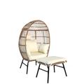Bay Isle Home™ Aoibhi Outdoor Lounge Chair, Wicker | Wayfair 92AEF3505D3F445E95EC6B25348EBBA1
