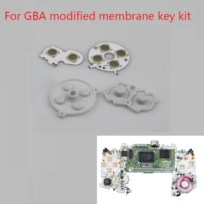 Für GameBoy Change Membrane Button Kit für GBA Konsole Change Machine Button für GBA Change SP Key Image