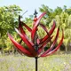Harlow Wind Spinner Metall Windmühle 3D Wind angetrieben kinetische Skulptur Rasen Metall Wind Solar