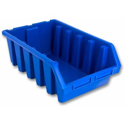 Ergobox Stapelbox Sichtlagerkasten Lagerbox Sichtbox Gr5 blau 333x500x187 mm - ADB Image