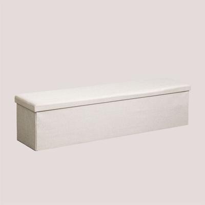 Baumwolltruhe Gipto &x2194&xFE0E 150 cm Beige - Sklum Image