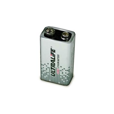 U9VLJPX - 9V Power Cell Lithium Batterie 9V 1200mAh (Blister) - Ultralife