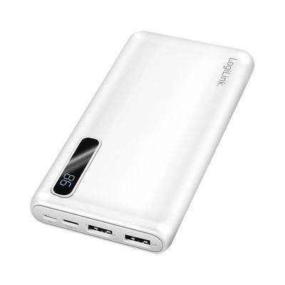 Powerbank PA0280W, 10.000 mAh, weiß - Logilink