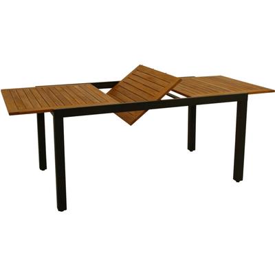 Degamo - Ausziehtisch milos 150/200x90cm, Aluminium anthrazit + Akazie geölt, FSC®-zertifiziert Image