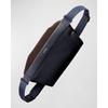 Mini Sling Premium Leather & Nylon Belt Bag