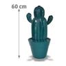 Aic International - Cactus da esterno verde h 60 cm - Yuma