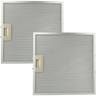 2x filtro anti-grasso compatibile con Privileg cappa da cucina - 32 x 32 x 0,85 cm, metallo - Vhbw