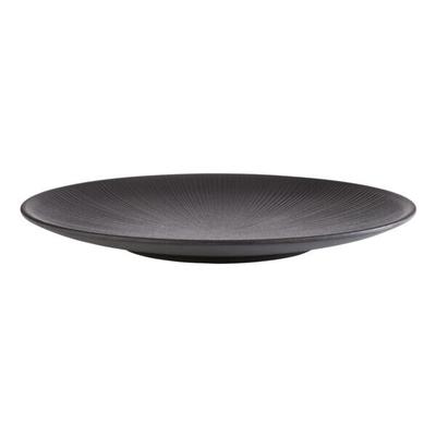 APS Teller »NERO« 33 cm schwarz Melamim schwarz