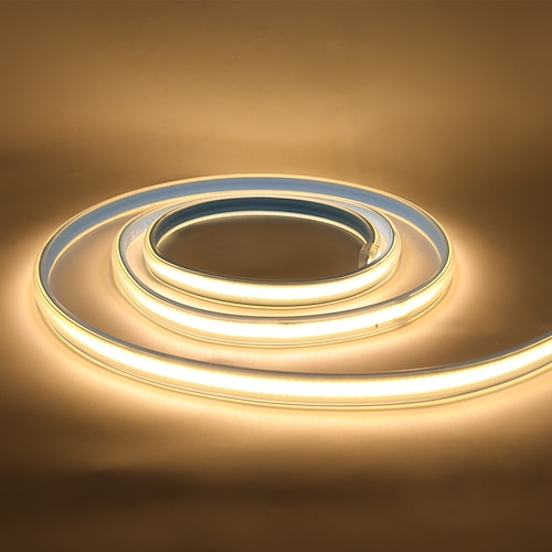 10m 32.8ft LED-Neon-Seilstreifenlicht ip67 wasserdicht cob ac 220v 300leds Fob mit hoher Dichte flexibel ra90 3000k 4000k 6000k Image