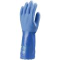 Gants de protection chimique bleu en pvc eurochem 3770 (Pack de 10) 9 - Bleu - Bleu - Coverguard
