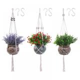 Patgoal Plant Pots/ Hanging Planter/ Plant Shelf/ House Decor/ Macrame Plant Hanger/ Flower Pots/ Plant Pot/ Plant Hanger/ Hanging Plant Holder/ Hanging Plant/ Hanging Plant Pot/ Flower Pot