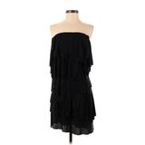 BCBGMAXAZRIA Casual Dress - DropWaist Off The Shoulder Strapless: Black Dresses - Women's Size Small