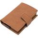 YIHANSS Card Wallets Short Smart Male Wallet Money Bag Wallet Leather Wallet Mens Trifold Card Wallet Small Coin Purse Pocket Wallets (Color : B)
