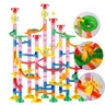 Marble Run Race Track Building Blocks Kids 3D Maze Ball Roll Toy DIY Marble Run Race Coaster Set