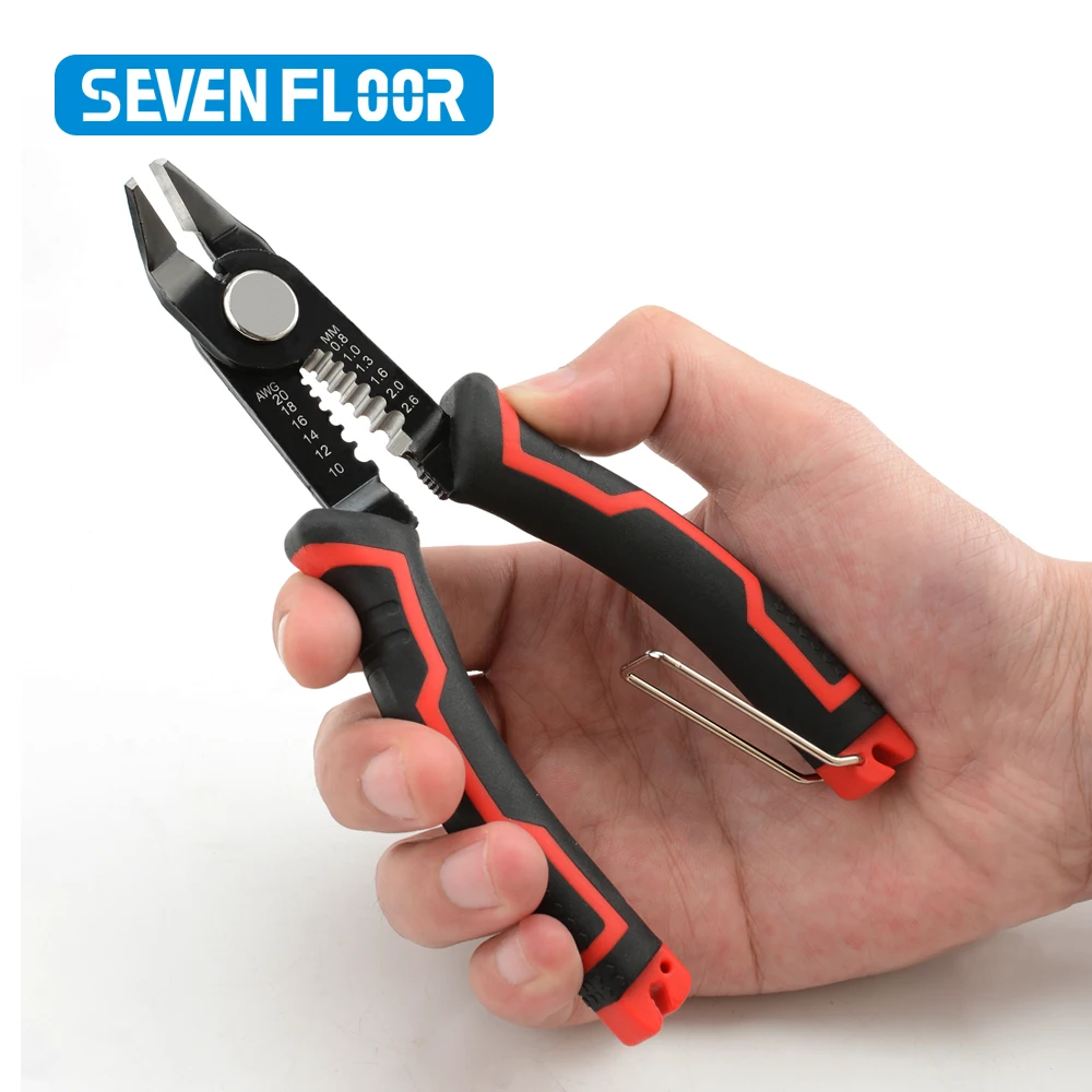 Pinza spelafili Pinza spelafili automatica Crimpatura cavi Strumenti di riparazione per elettricisti Utensili spelafili Utensili manuali