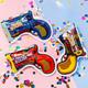 10pcs, Inflatable Handheld Confetti Poppers Multicolor With Novelty, Design Party Supplies For New Year, Super Bowlbirthday, Christmas, Wedding, Graduation,