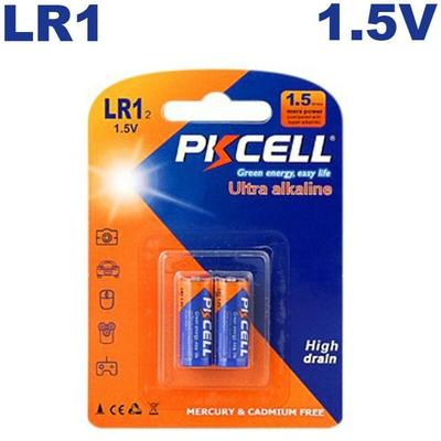 2 Batterien LR1 1.5V Ultra Alkaline Pkcell Image