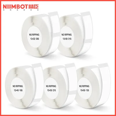 Niimbot D11 Label Sticker D110 D11 Label Paper self-adhesive Labels Waterproof White Niimbot D11