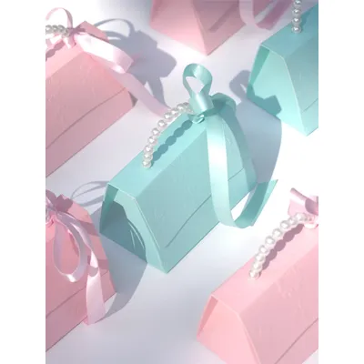 RMTPT 10/20pcs/lot Portable Party Wedding Favor Candy Boxes Baby Shower Gift Boxes wedding party