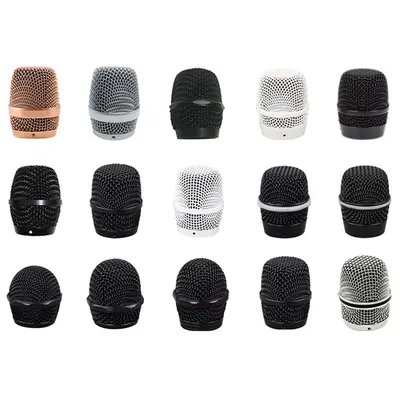 Replacement Steel Mesh Microphone Grill Head Grille DIY Parts Accessory
