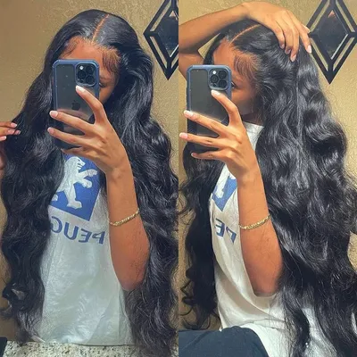 Body Wave Lace Front Wig Full Lace Human Hair Wigs For Black Women 34 Inch 13x4 13x6 Hd Lace Frontal