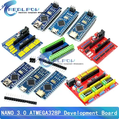 NANO V3.0 Controller Terminal Adapter Expansion Board NANO IO Shield Simple Extension Plate For