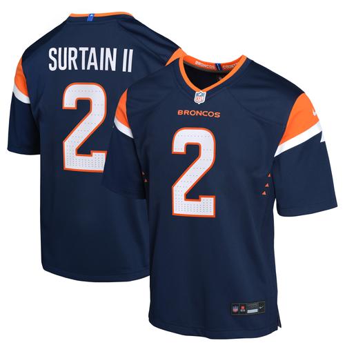 Denver Broncos Nike Ausweichtrikot – Marineblau – Patrick Surtain II – Junior