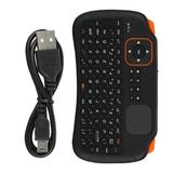 Tersalle 2.4G Wireless Keypad for Android Remote Control 83-Key USB Mini Keyboard with Touchpad