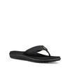 Sandale TEVA "W VOYA FLIP", Gr. 39, schwarz (bar street b), Textil, sportlich, Schuhe