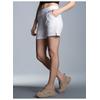 Bermudas TRIGEMA "TRIGEMA Shorts mit praktischen Taschen", Damen, Gr. XL, US-Größen, weiß, 70% Baumwolle, 30% Polyester, Basic, Hosen