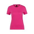 T-Shirt BOSS ORANGE "C_Esla Premium Damenmode" Gr. S (36), lila (bright purple526) Damen Shirts Jersey mit Rundhalsausschnitt