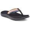 Sandale TEVA "W VOYA FLIP", Gr. 41, bunt (antiguous bl), Textil, sportlich, Schuhe