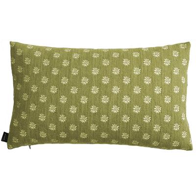Dekokissen PAD "EDEL", grün, B:50cm L:30cm, Obermaterial: 64% Baumwolle, 18% Polyacryl, 12% Polyester, 4% Wolle, 2% Viskose, Dekokissen_Sitzkissen_Kissenhüllen, Made in Europe, Kissenhülle ohne Füllung, 1 Stück Image