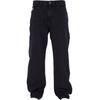 Bequeme Jeans KARL KANI "Karl Kani Herren KMI-PL063-001-03 KK Retro Baggy Workwear Denim", Herren, Gr. 34, Normalgrößen, schwarz (vintage schwarz), 100% Baumwolle, unifarben, casual, normal, Jeans
