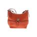 Dooney & Bourke Leather Shoulder Bag: Orange Bags