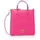 Pinko Damen Mini-Shopper aus Kalbsleder aus Seide Tasche, N17q_pink Antique Gold