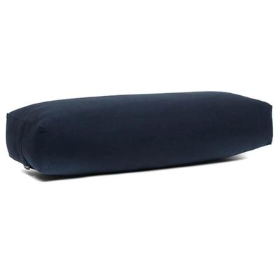 Yoga Firm Large Yoga Bolster Pillow Cushion 24" x 12" x 6" for Restorative Yoga, Rectangular Cotton and Removable Cover