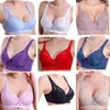 Sexy transparente Spitze volle Tasse B C D BH dünne Baumwoll-BHs große Büste große Brust 34 36 38 40 42 44 46 VS Push-up-Büstenhalter C3306