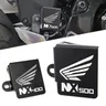 Nx500 neu für honda nx400 nx500 nx motorrad zubehör cnc hinterer flüssigkeits behälter schutz