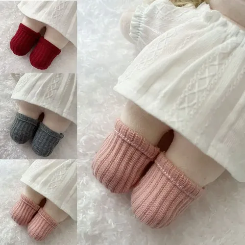 5 Farben Baumwoll puppen Socken Mode Puppen Zubehör schöne Prinzessin Socken Puppe Casual Socken