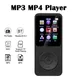 Tragbarer MP3-Player 1 8 Zoll Farbbild schirm Walkmen HiFi Bluetooth-kompatible E-Books Aufnahme