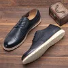 7–12 Brogue-Herrenschuhe, Marke 2023, bequeme Mode, Luxus-Freizeitschuhe für Herren # Kd529
