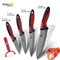 Ensemble de couteaux en céramique pour la cuisine couteau de chef utilitaire ménager tranchage de