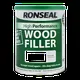 Ronseal High Performance Wood Filler, Dark filler 550g, 2 Part Wood Filler, Fillers, Shed Filler, Door Filler, Window Filler, J