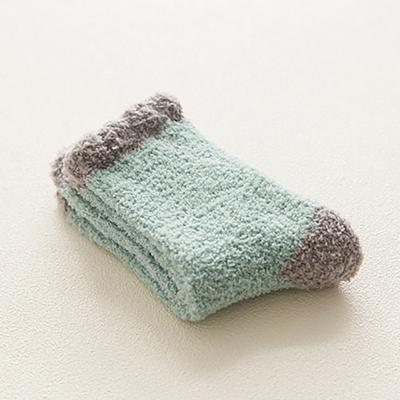 Coral Velvet Women'S Autumn And Winter Mid Tube Plush Socks With Plush And Thickened Towel Socks For Sleeping Men'S Warm Socks For Sleeping Socks