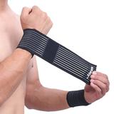 Weightlifting Wrist Wraps Wrist Support Braces with Thumb Loops Adjustable Wrist Brace Weight Lifting For Powerlifting Cross Training Bodybuilding Pack of 2