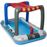 Paw Patrol Pool Patroller Deluxe Inflatable Pool Above Ground Pool with Canopy and Fast Inflation for Kids Aged Aged 3 & Up
